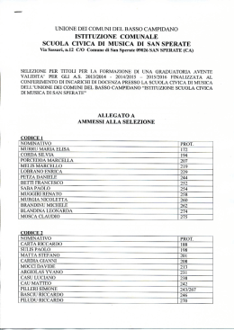 unione dei comuni del basso campidano