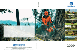 Copyright &copy; 2009 Husqvarna AB (pubbl.). Tutti i diritti riservati