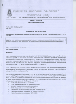 visualizza - Comunit&agrave; Montana "Alburni"