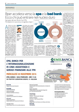Corriere Imprese Emilia Romagna 23/11/2015