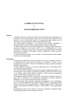 Stampa di fax a pagina intera - Dipartimento di Scienze dell`Antichit&agrave;
