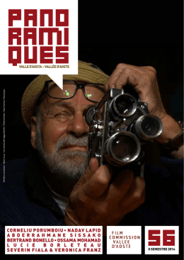 Panoramiques N. 56 - film commission vallee d`aoste