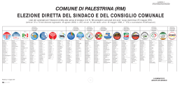 elezione diretta del sindaco e del consiglio comunale