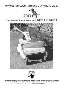 HR 801 A - Noleggio Vendita Lavori