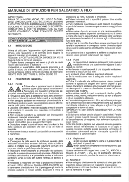Manuale di istruzioni in italiano
