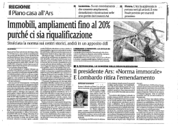 4 a. Si a un emendamento che consente ampliamenti, _