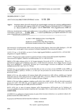 Deliberazione n. 561 del 09.06.2014