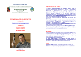 scarica la brochure - Accademia Musicale "La Certosa"