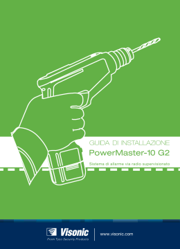 3. installazione del powermaster-10 g2
