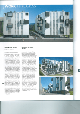 bolzano per i giovani - 967 Architetti Associati