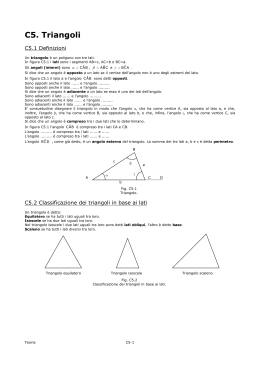 C5. Triangoli