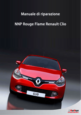 Tinta NNP Rouge Flamme nuova Clio