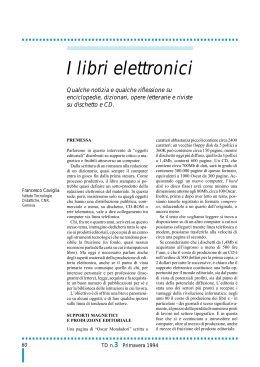 I libri elettronici - TD Tecnologie Didattiche