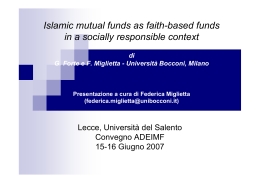Islamic mutual funds as faith-based funds in a socially responsible