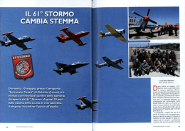 Il 61&deg; Stormo cambia stemma