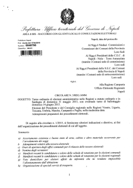 Numef02 0048795 Ai Sigg.ri Sindaci Commissioni e