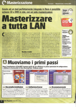 Masterizzare - Home Page di Andrea Leotardi