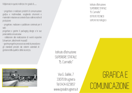brochure grafica e comunicazione