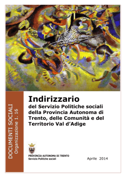 INDIRIZZARIO 2014