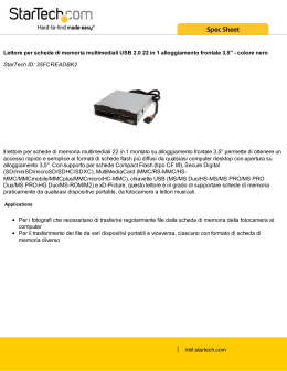 Lettore per schede di memoria multimediali USB 2.0 22 in 1