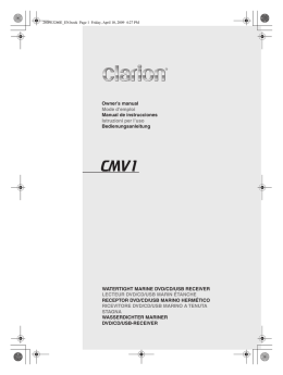 watertight marine dvd/cd/usb receiver lecteur dvd/cd/usb