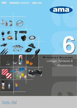 Linkage, hardware & Accessories