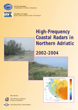 High-Frequency Coastal Radars in Northern Adriatic