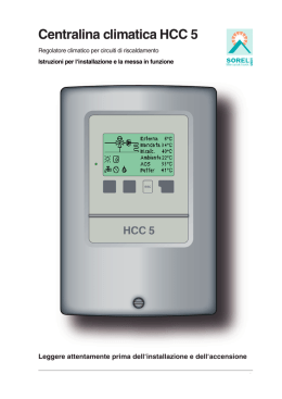 Centralina climatica HCC 5