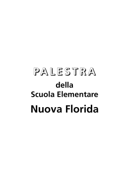 Palestra Scuola Elementare Nuova Florida