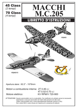 Macchi istruzioni Rev.1 CDR 9 New.cdr