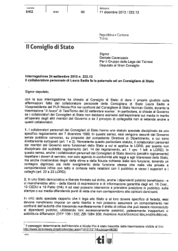 Il Consiglio di Stato
