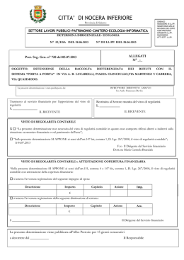CITTA` DI NOCERA INFERIORE - Diritto di Accesso Civico