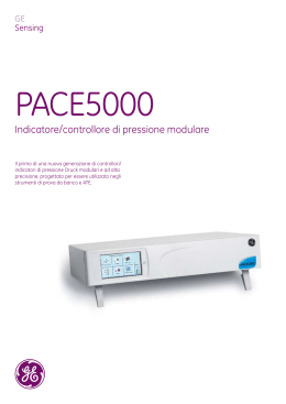 Pace 5000 - GE Measurement & Control