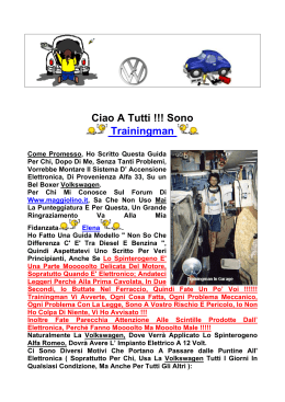 Guida Per La Modifica Dello Spinterogeno Alfa Romeo