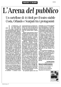 L`Arena del pubblico