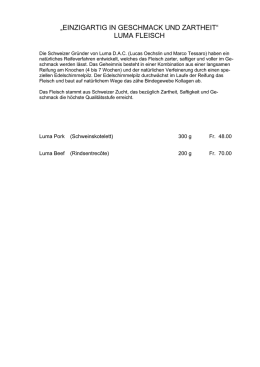 Speise- / Getr&auml;nkekarte (PDF-Format)