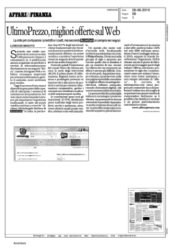 UltirnoPrezzo, migliori offerte sul Web