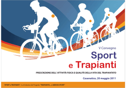 brochure - Centro Nazionale Trapianti