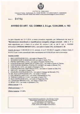 Leggi l`avviso - Comune.treviso.it