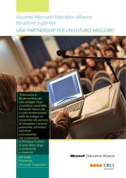 Brochure - Fondazione CRUI