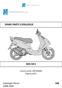 SPARE PARTS CATALOGUE