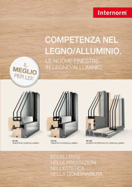 Scarica la btochure completa per saperne di pi&ugrave;.