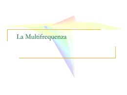 Multifrequenza e radicali liberi - Dipartimento di Biotecnologie