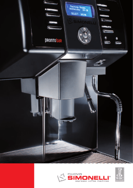 Prontobar - ECM Espresso Coffee Machines Co.