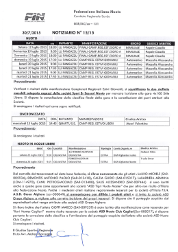 Provvedimenti - Fin Sardegna