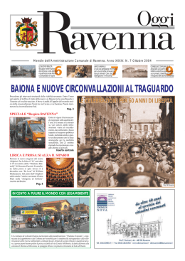 Ottobre 2004 - Comune di Ravenna