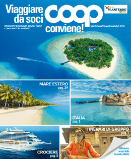 Viaggiare da Soci - Planetario Viaggi