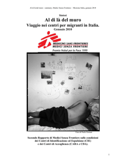 summary Al di l&agrave; del muro