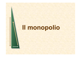 Il monopolio
