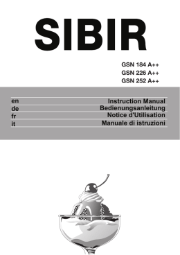 Instruction Manual Bedienungsanleitung Notice d`Utilisation